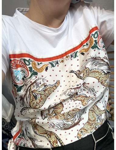 Camiseta tigres lazo