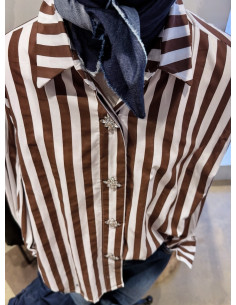 Camisa risca cristal