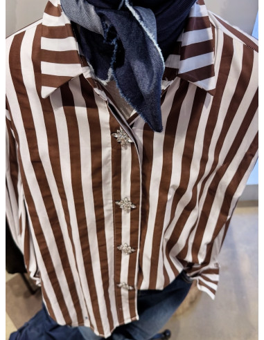 Camisa risca cristal