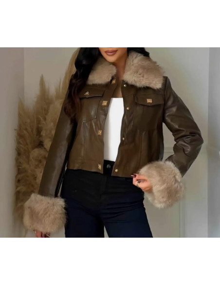 Chaqueta Anastasia marrón