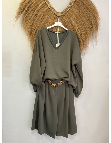 Back to work bermuda kaki