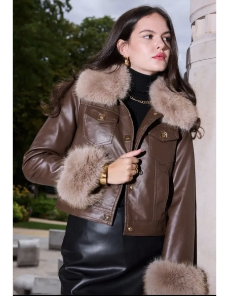 Chaqueta Anastasia marron