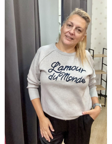 Amour du monde gris