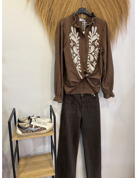 Camisa bordada