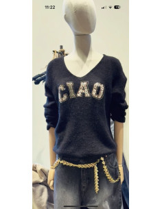 Jersey ciao negro