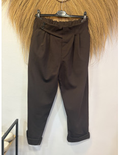 Pantalon 158 marron 2