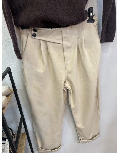 Pantalón 158 beige