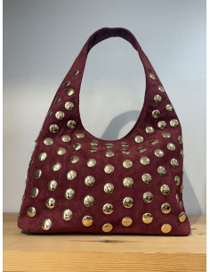 Tachas serraje granate 2