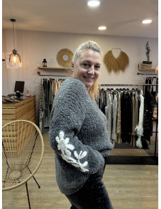 Jersey Doudou flores